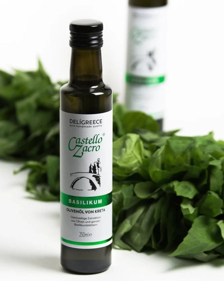 Basilikum-Olivenöl 250ml