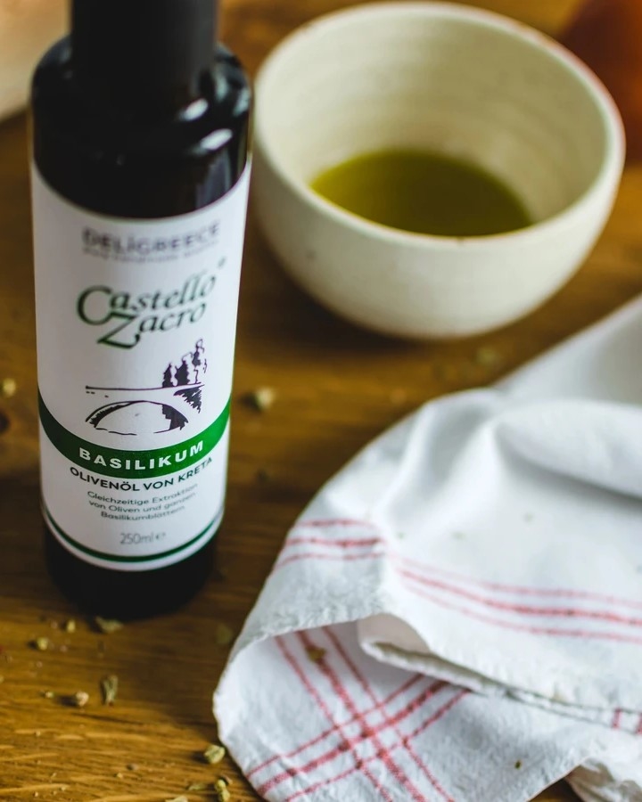 Basilikum-Olivenöl 250ml