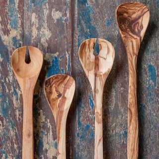 OLIVI Salatbesteck Tunis groß 30cm