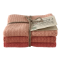 KORALLE KOMBI  Stricktücher 3-er Set