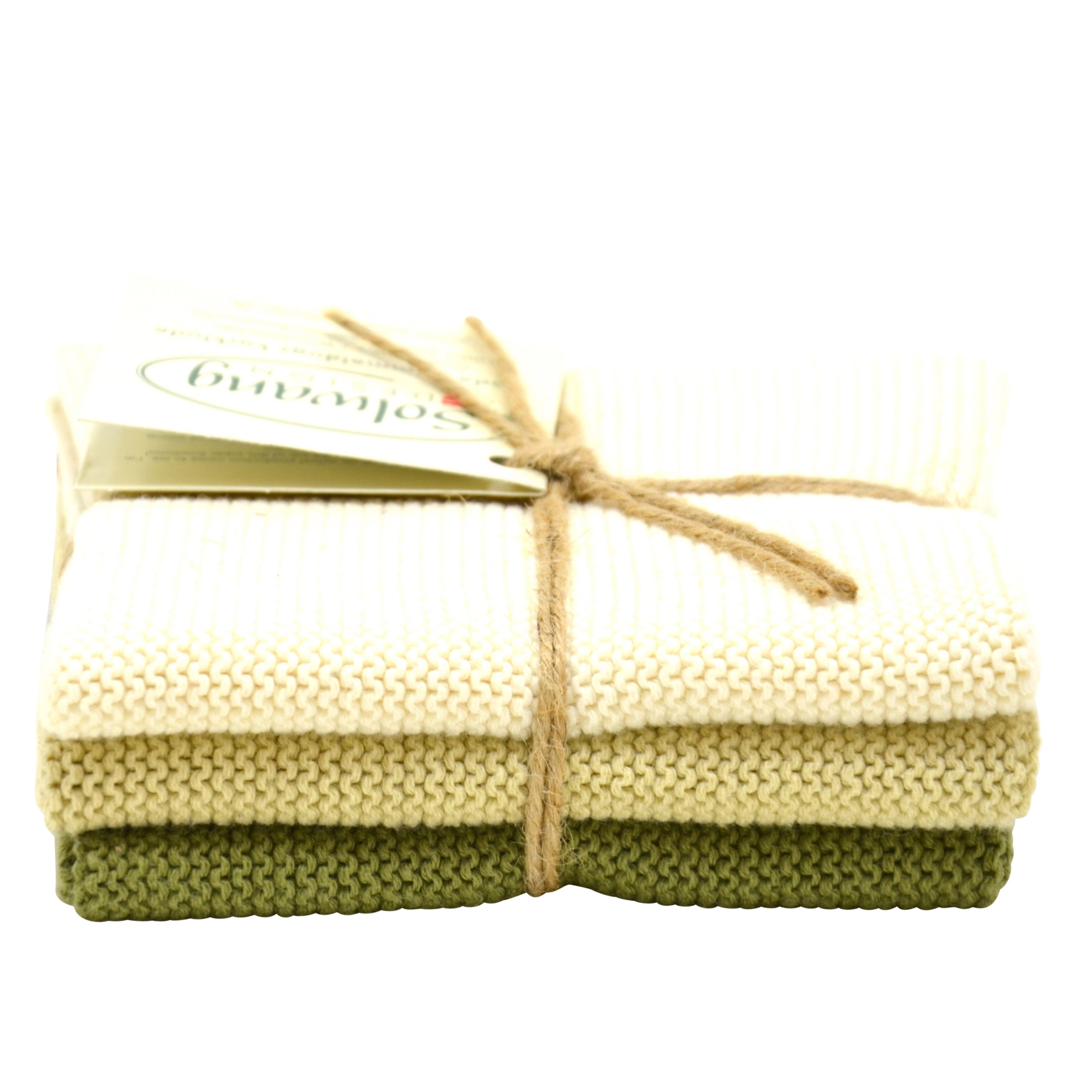 OLIV KOMBI  Stricktücher 3-er Set