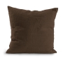CHOCOLATE Kissenbezug 50/50cm LOVELY LINEN