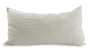 LIGHT GREY Kissenbezug  länglich LOVELY LINEN