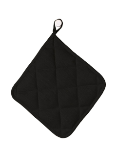 Topflappen Black