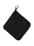 Topflappen Black