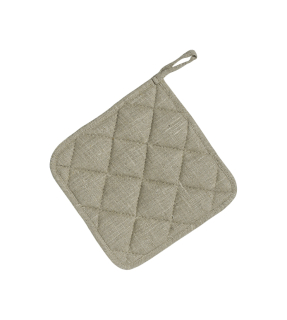 Topflappen Natural Beige