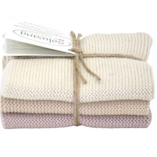 SAND KOMBI Stricktücher 3-er Set