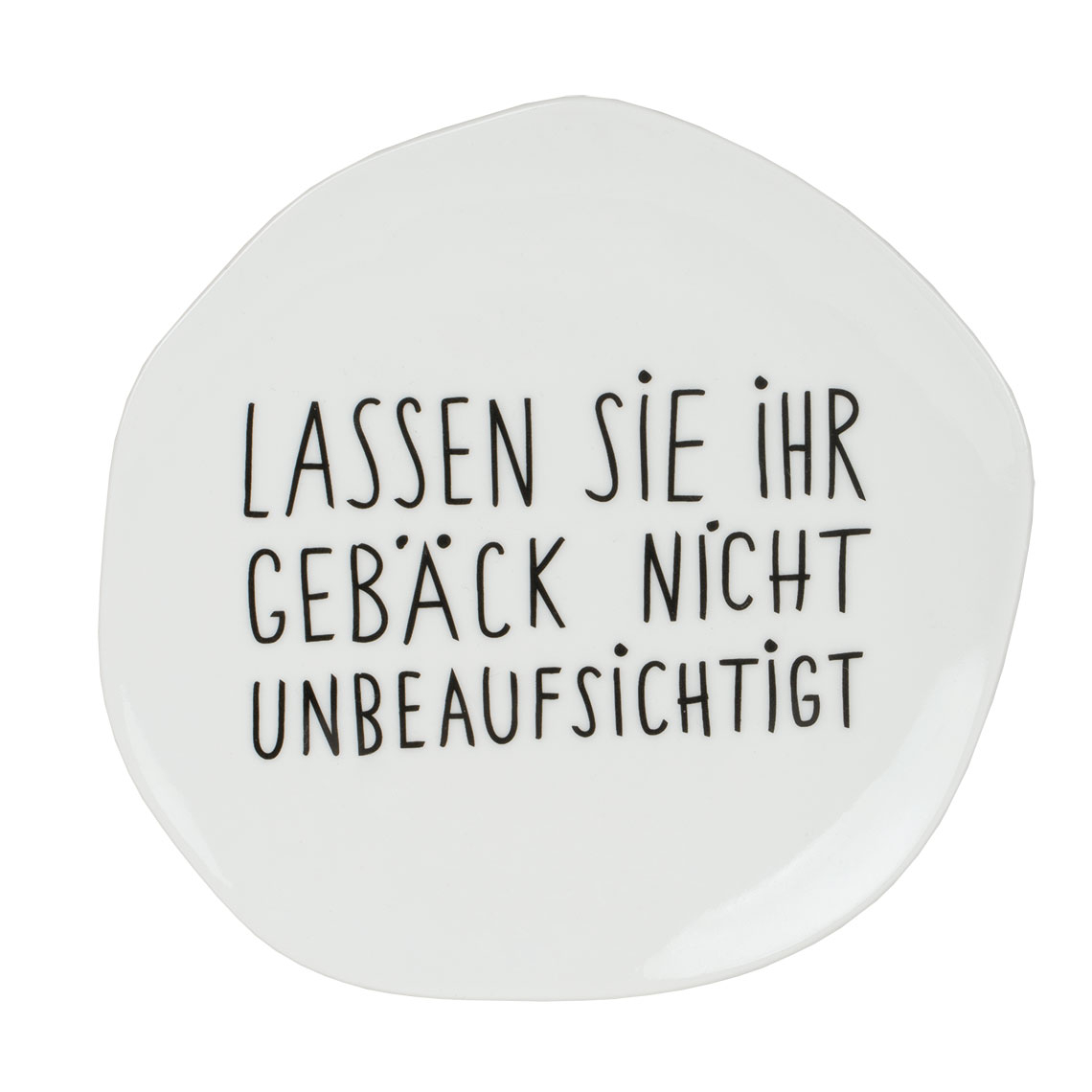 Kleiner Teller LASSEN SIE IHR GEBÄCK...