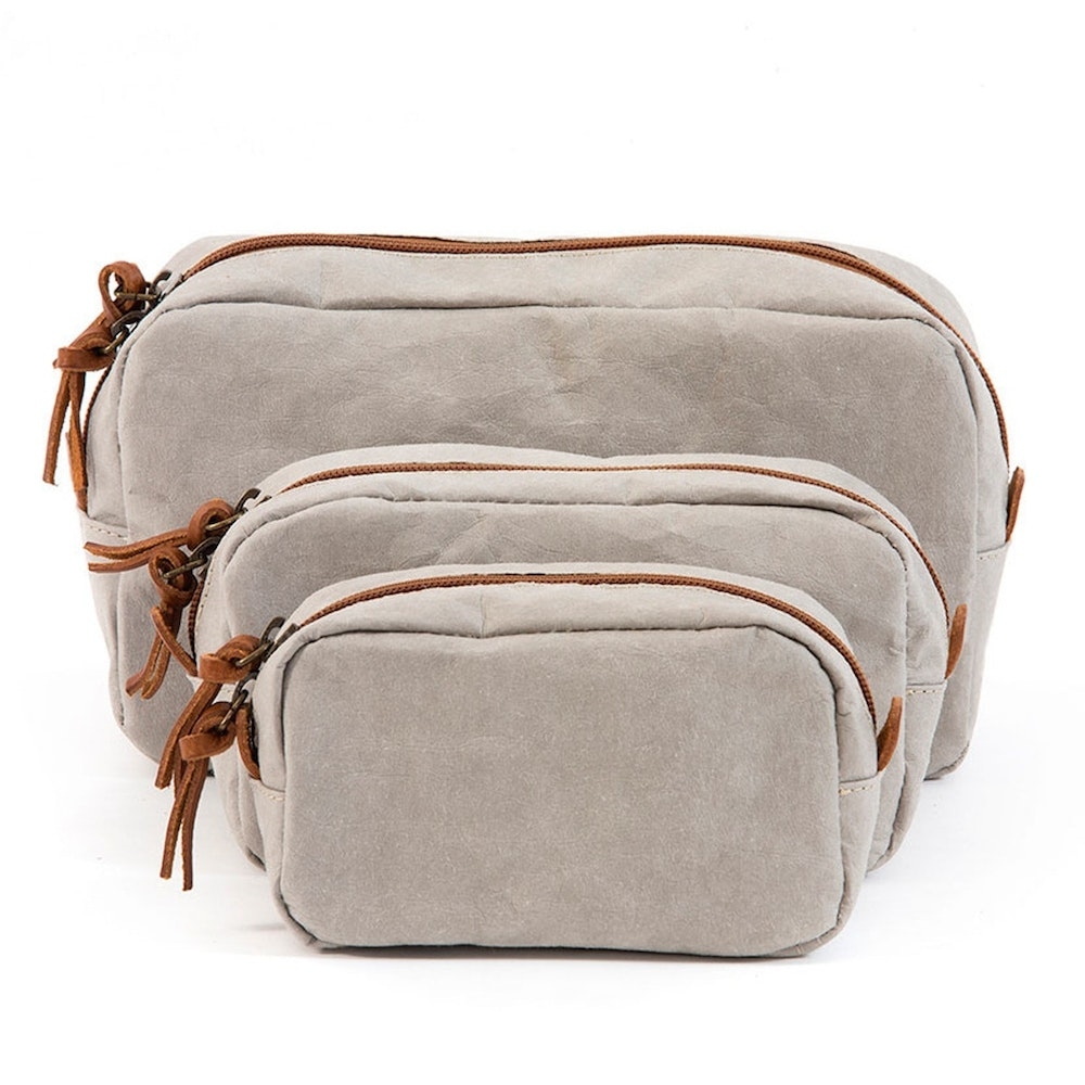 Kulturtasche GREY | 2  Größen zur Auswahl