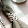 PIZZO Serviettenring  LATTE