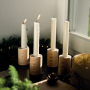 Holz-Adventslichter 4-er Set