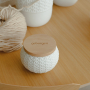 STRICK | Dose mit Holzdeckel GEBORGEN