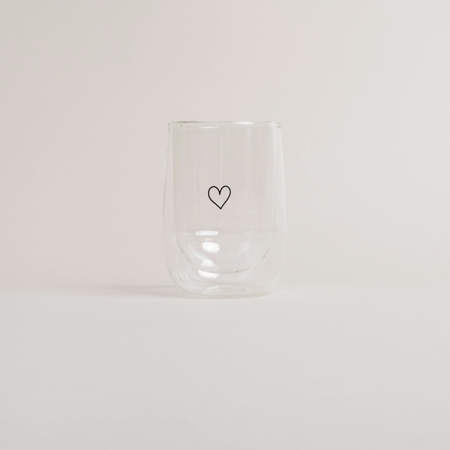 Latte Macchiatoglas HERZ 300ml