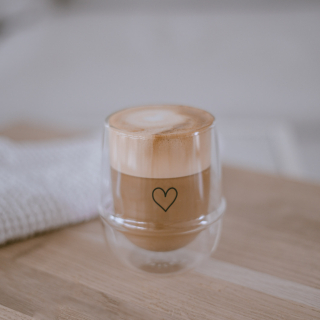 Cappuccinoglas HERZ 220ml