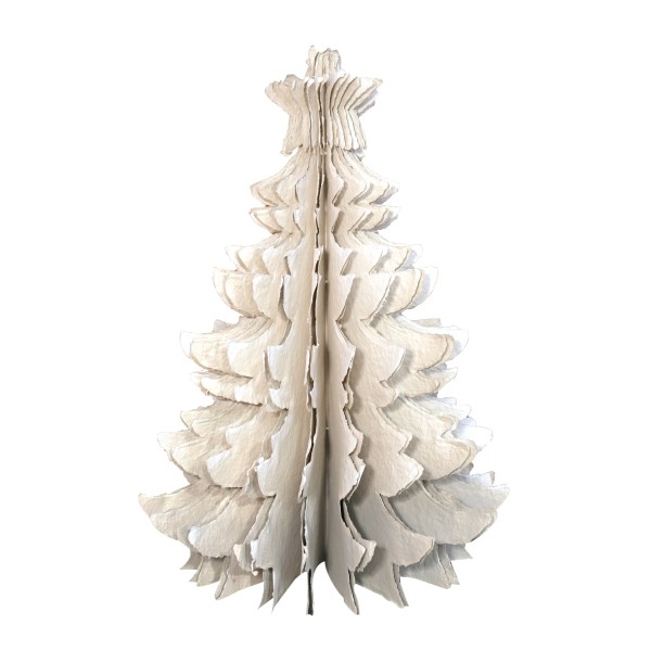 Baumwollmaché Tanne BEIGE 45cm
