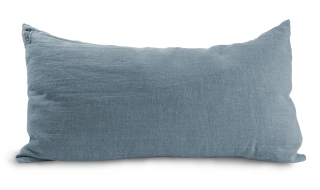 DUSTY BLUE Kissenbezug  länglich  LOVELY LINEN
