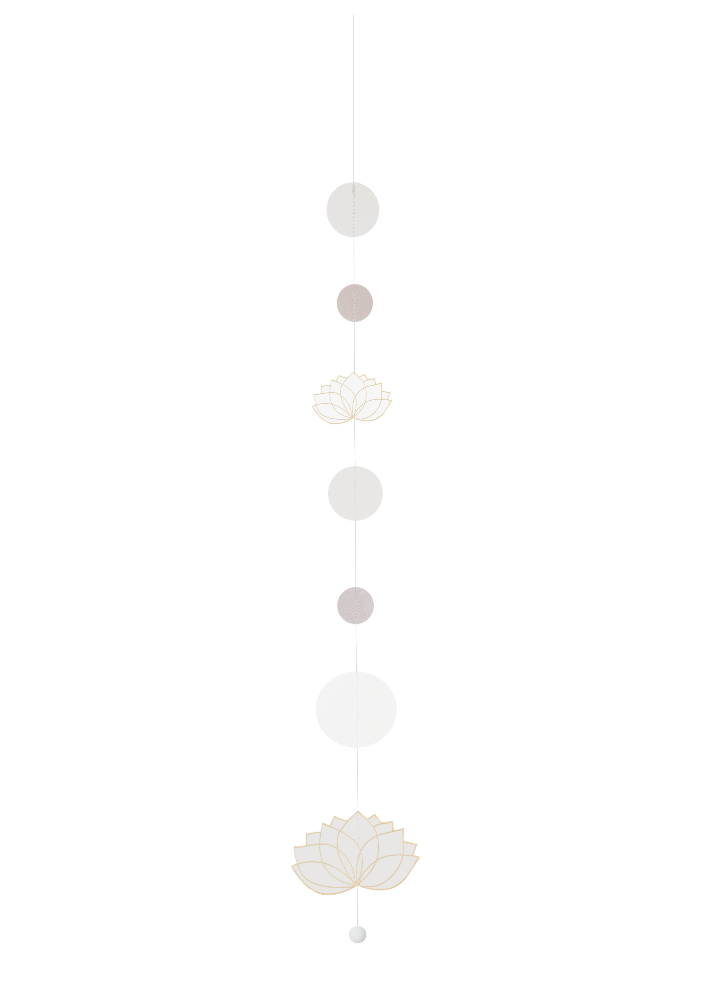 ZEN Papierkette LOTUSBLÜTE