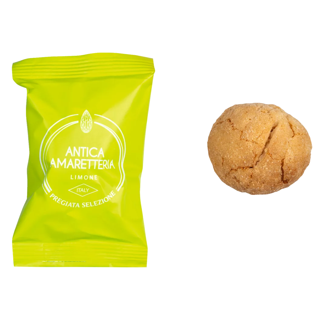 Antica Amaretti 200gr Geschenkbeutel | Limone