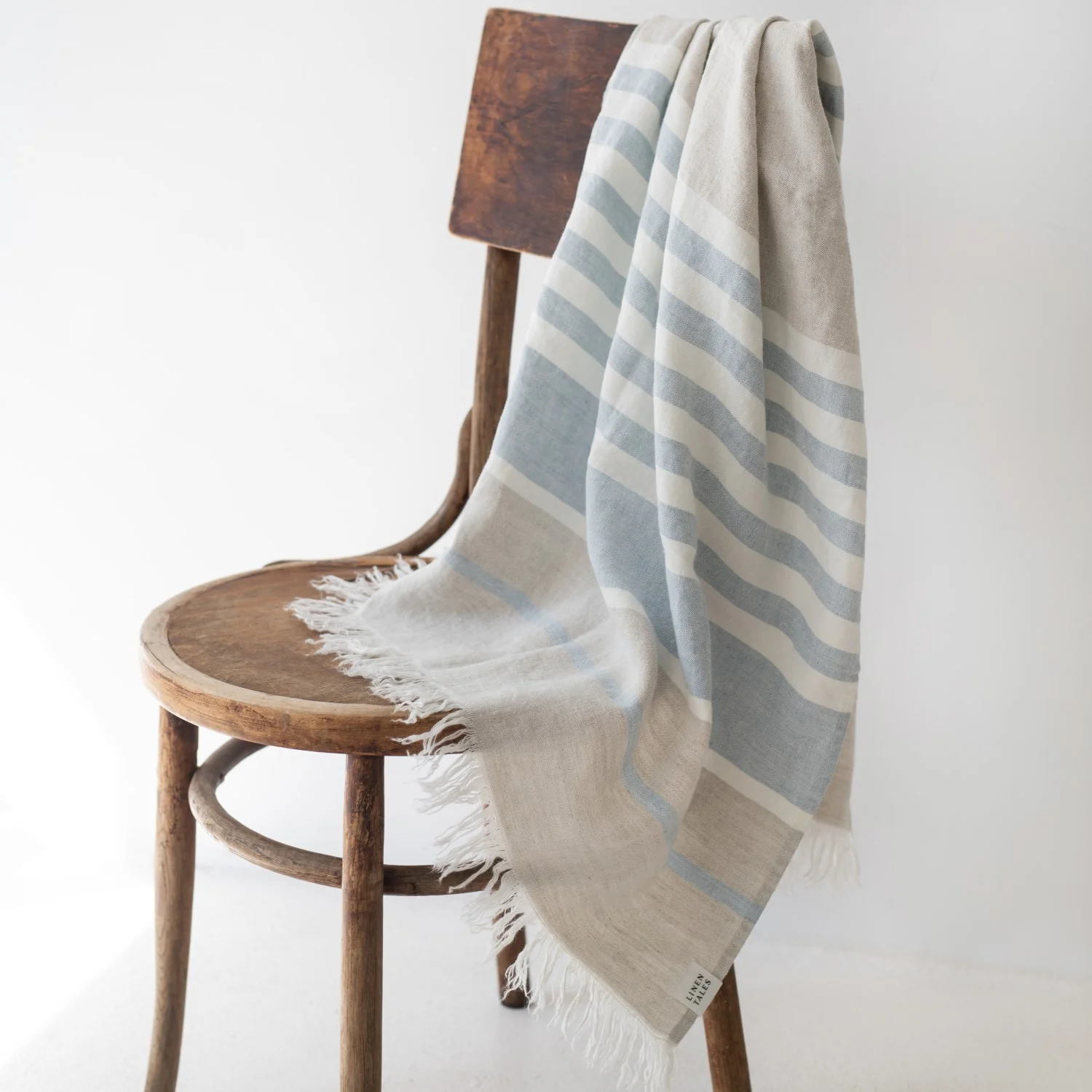 BEACH Leinentuch 85/140cm Blau
