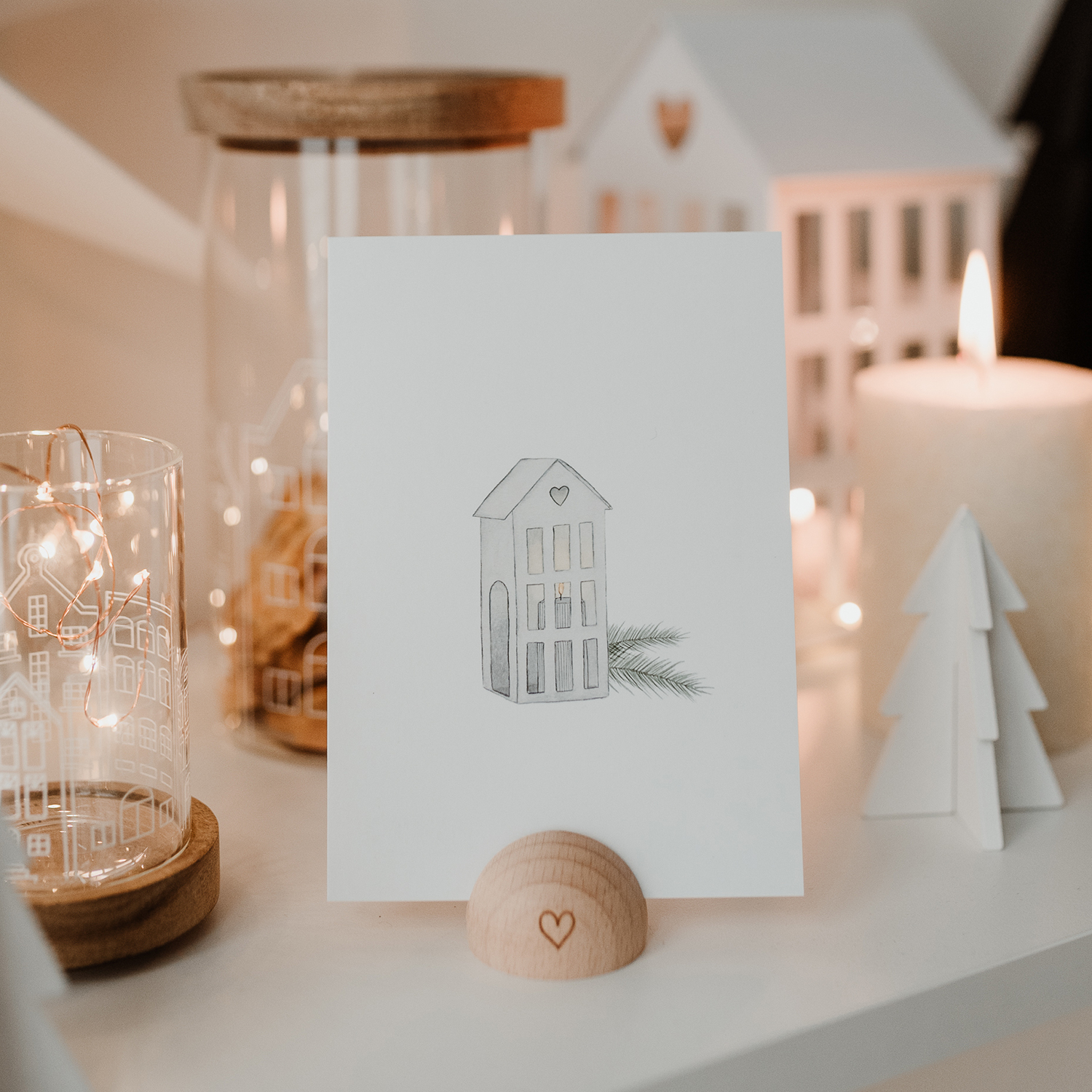 Postkarte Lichthaus