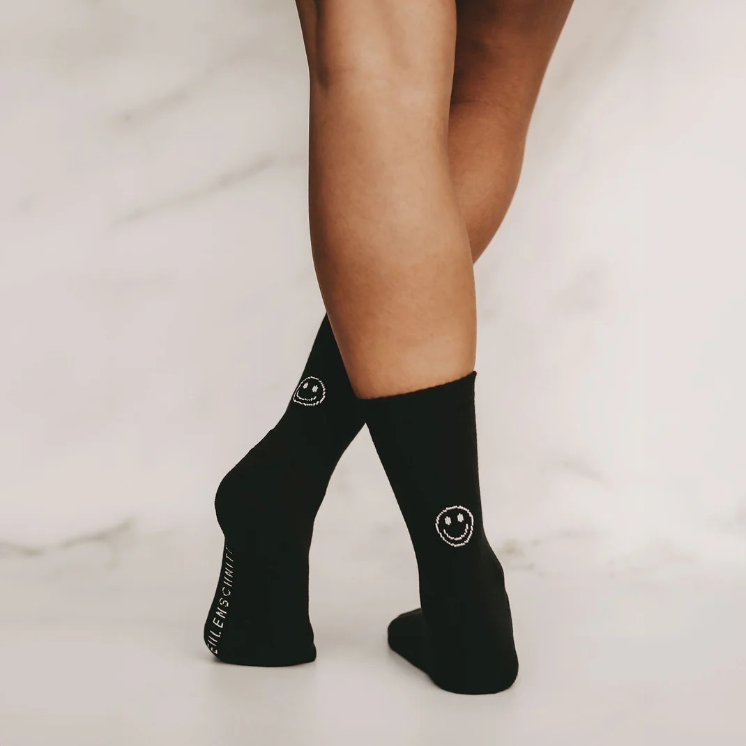 Socken schwarz | HERZ 35-38