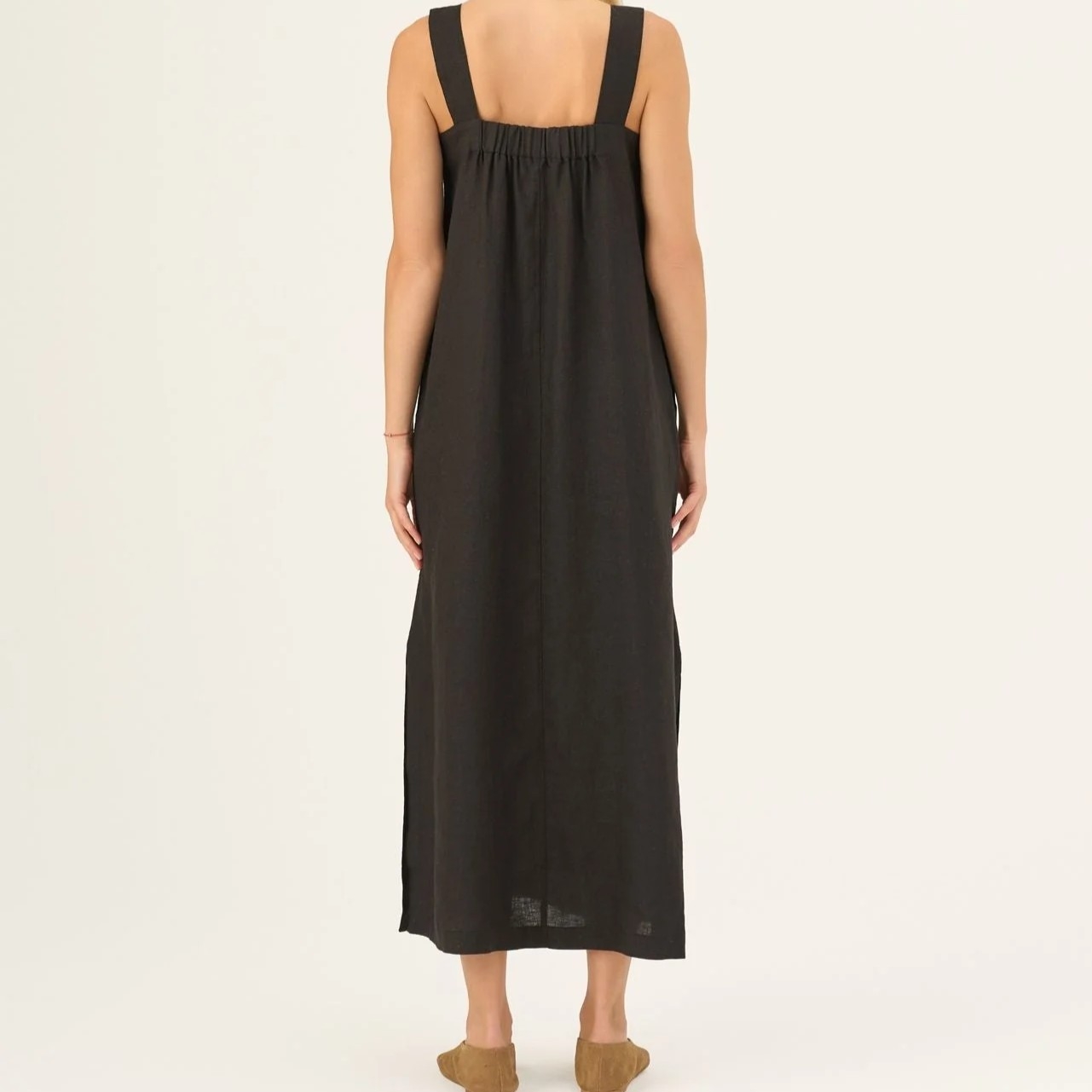 Trägerkleid Schwarz