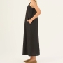 Trägerkleid Schwarz