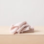 FRINGE Leinenserviette/Deckchen | LATTE
