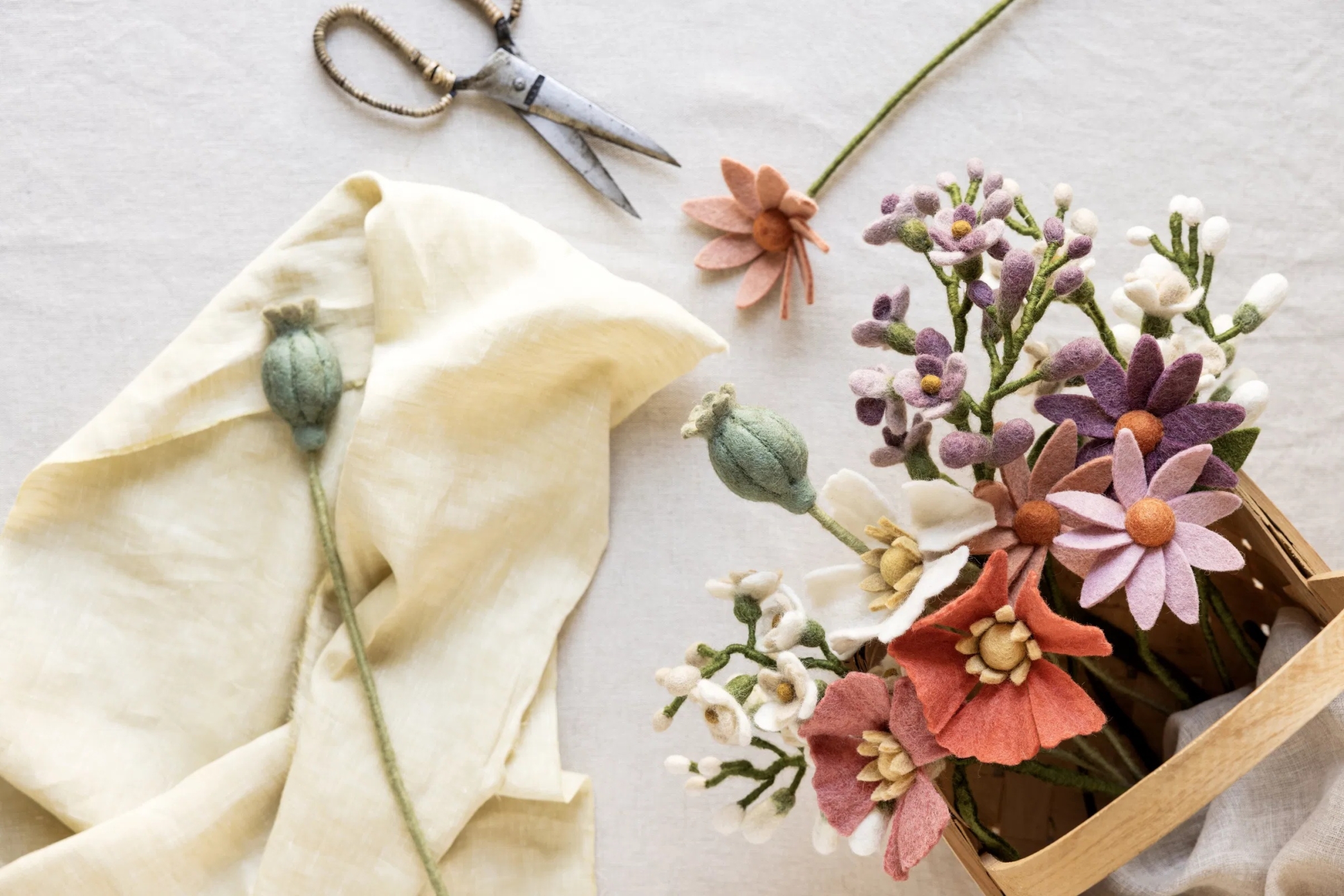 Cosmea Filzblume  | Light Purple