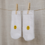 Socken weiß SMILEY | Wähle Deine Größe...