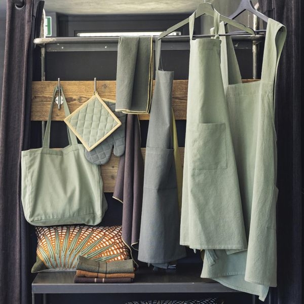 Schürze/Küchenkleid HARU MATCHA
