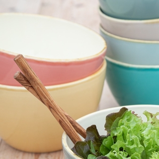 MAIS Salatschüssel, Grün & Form