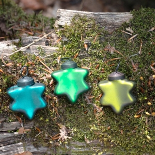 Glassternchen-Mini Grüntöne