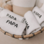Socken weiß -L- PAPA