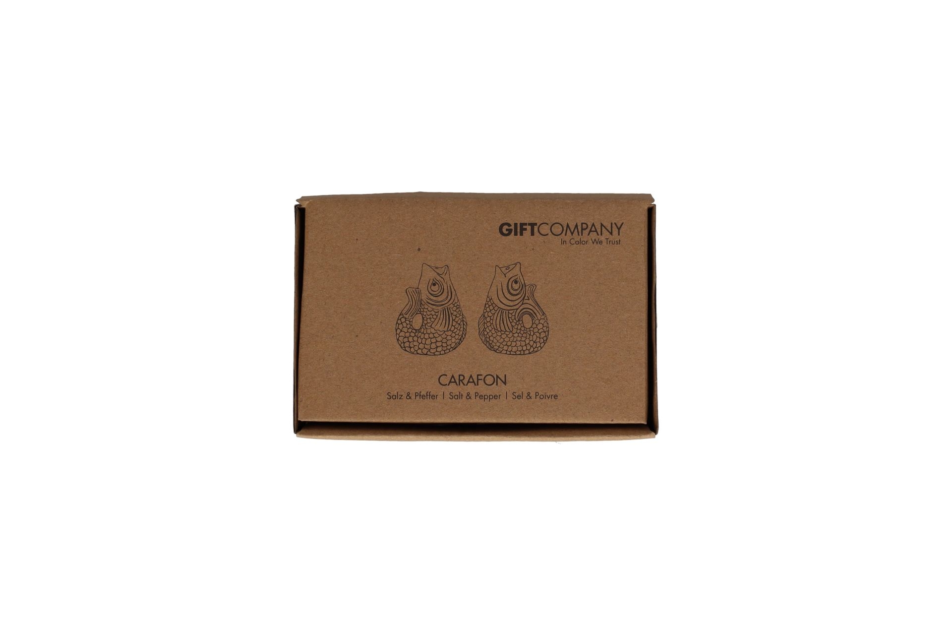 Monsieur Carafon Peffer & Salz Set | Gold