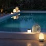 LITO LED-Laterne Silk Grey M