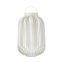LITO LED-Laterne Silk Grey L