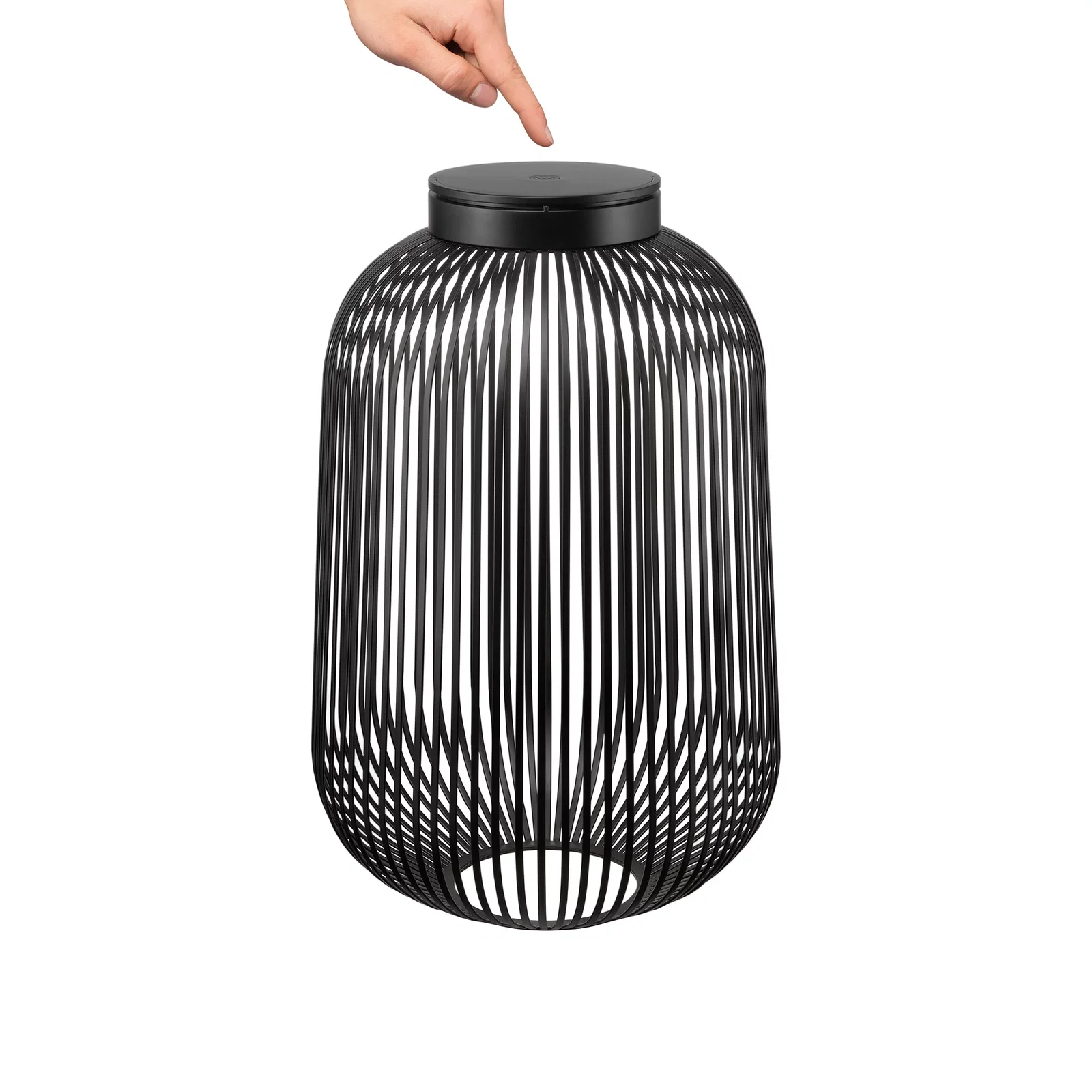 LITO LED-Laterne Black L