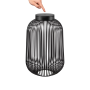 LITO LED-Laterne Black L