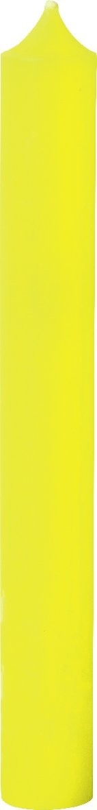 GELB Neon Stabkerze |18cm