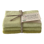 FRÜHLINGSGRÜN KOMBI Stricktücher 3-er Set