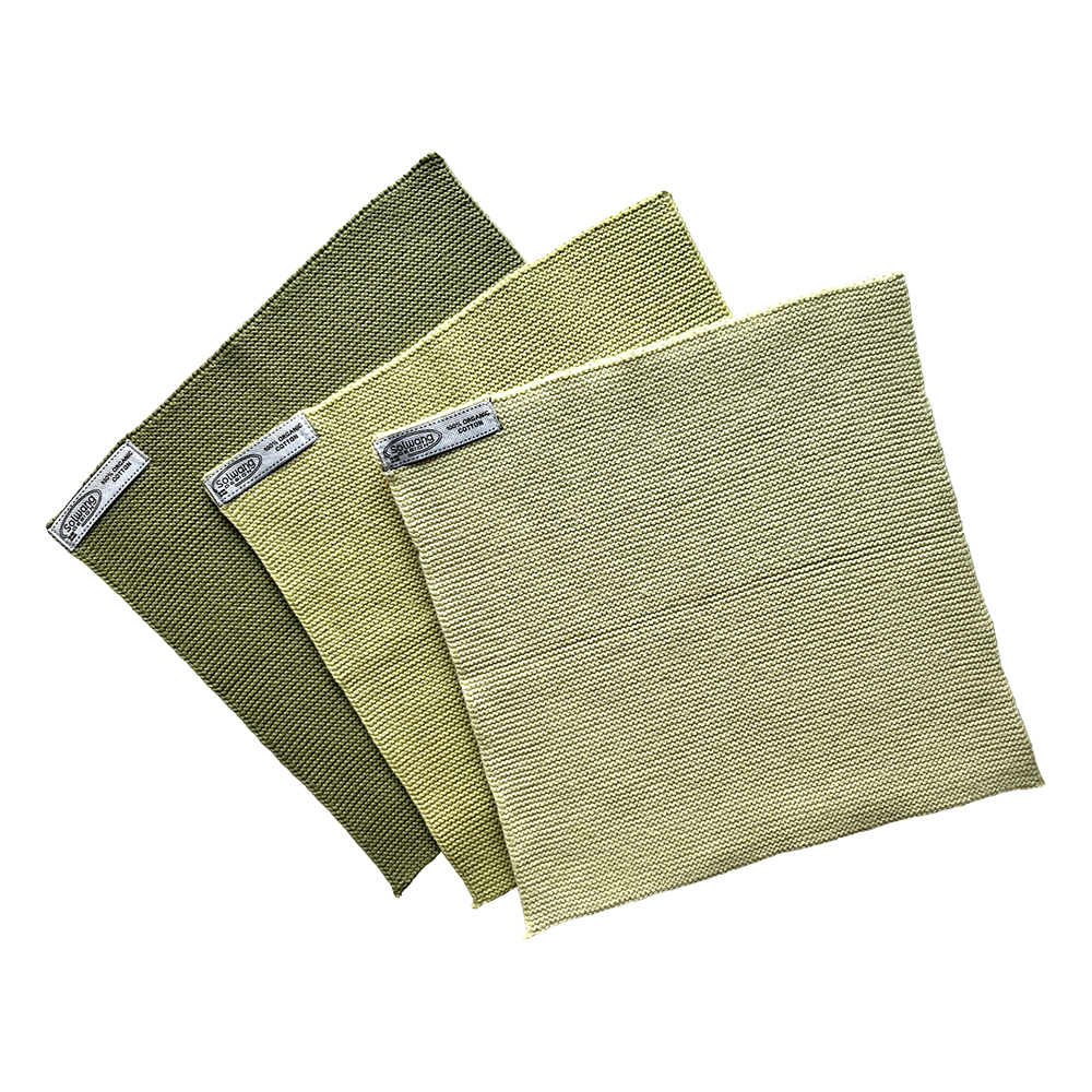 PISTACHIO Stricktücher 3-er Set