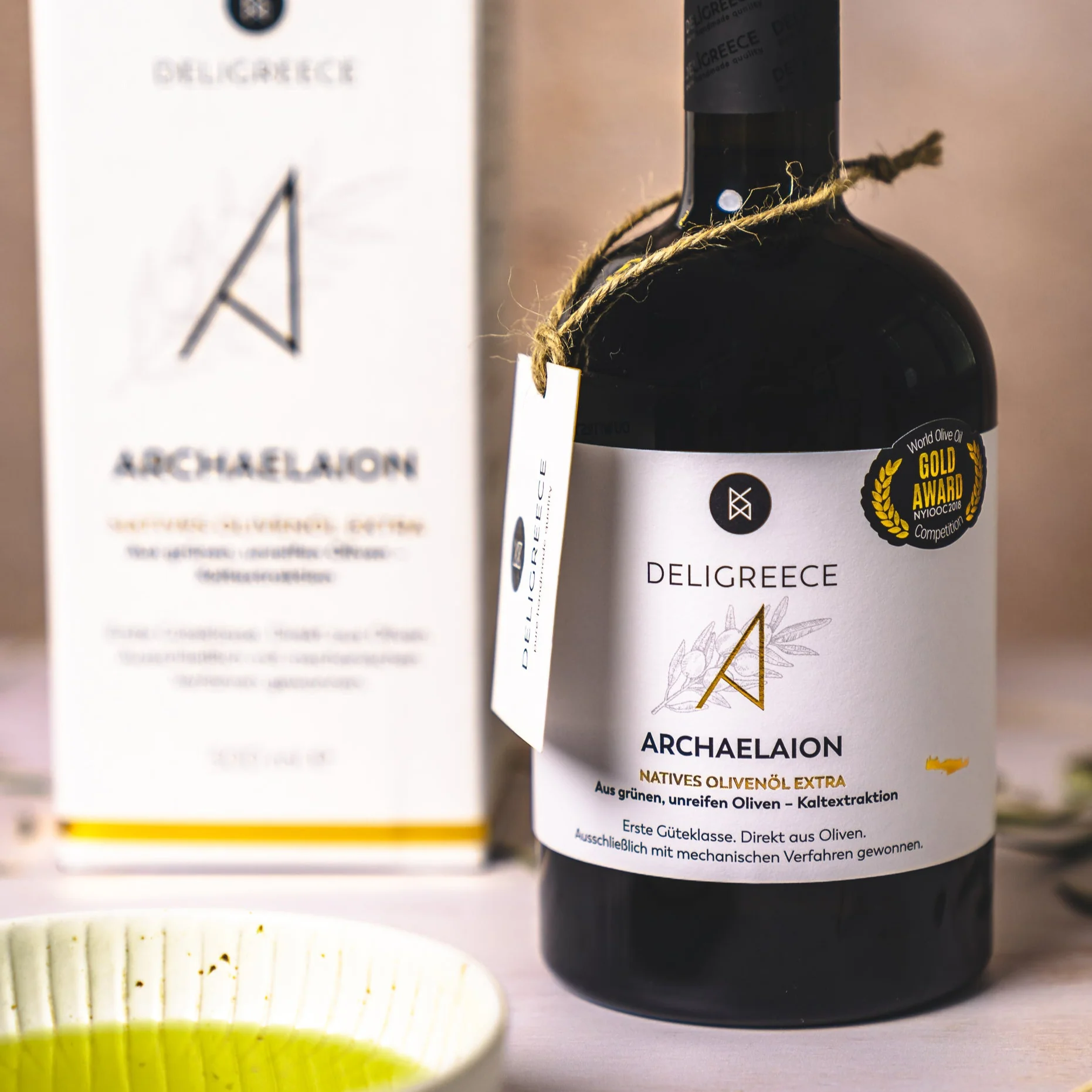 ARCHAELAION Olivenöl Extra Nativ aus unreifen Oliven