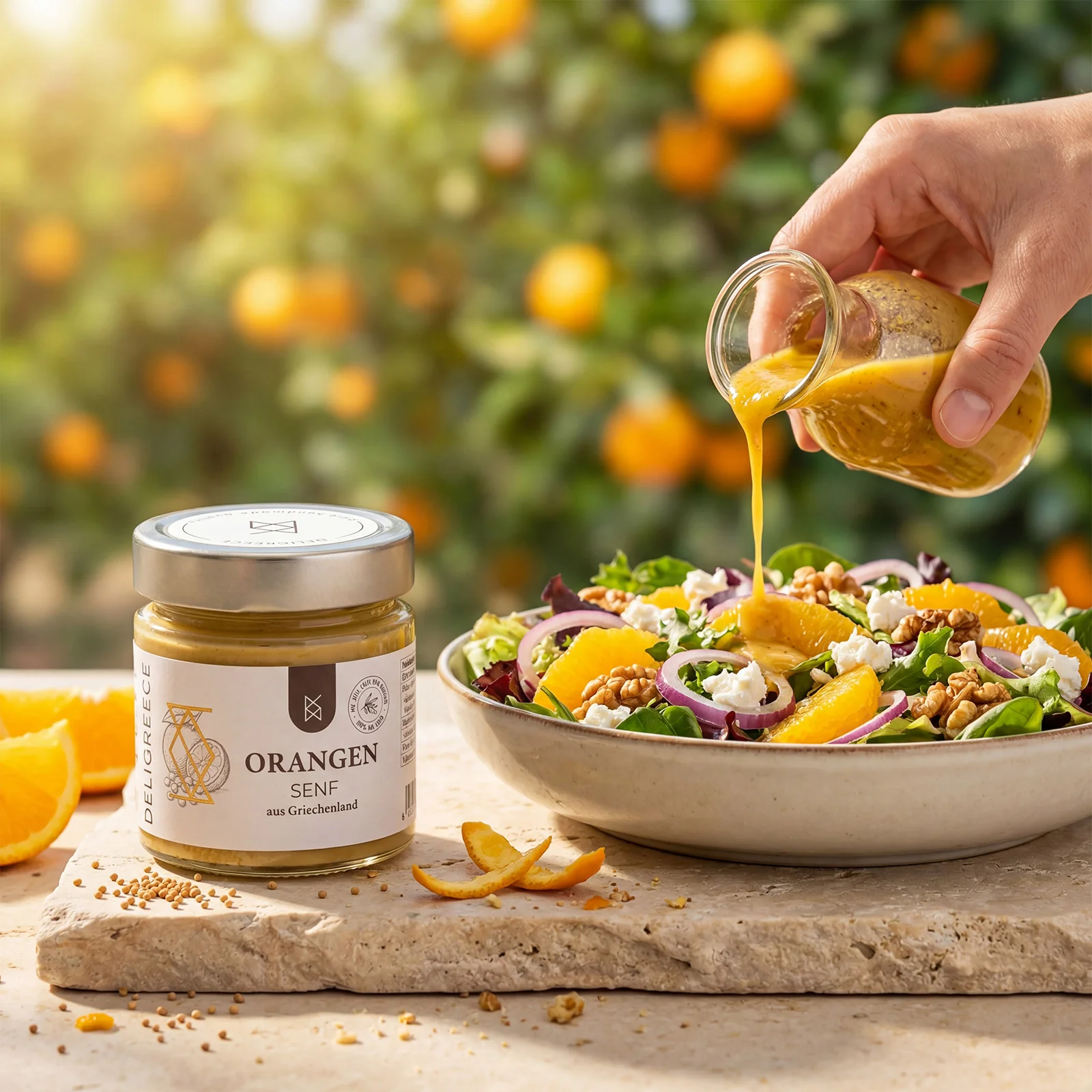 Orangen-Senf 220ml