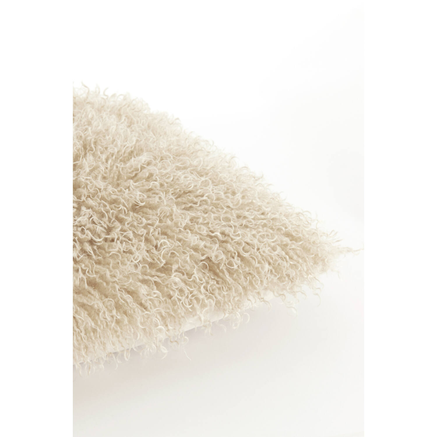 FLUFFYLY Kissen BEIGE 60/30cm