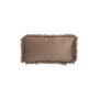 FLUFFYLY Kissen BRAUN 60/30cm
