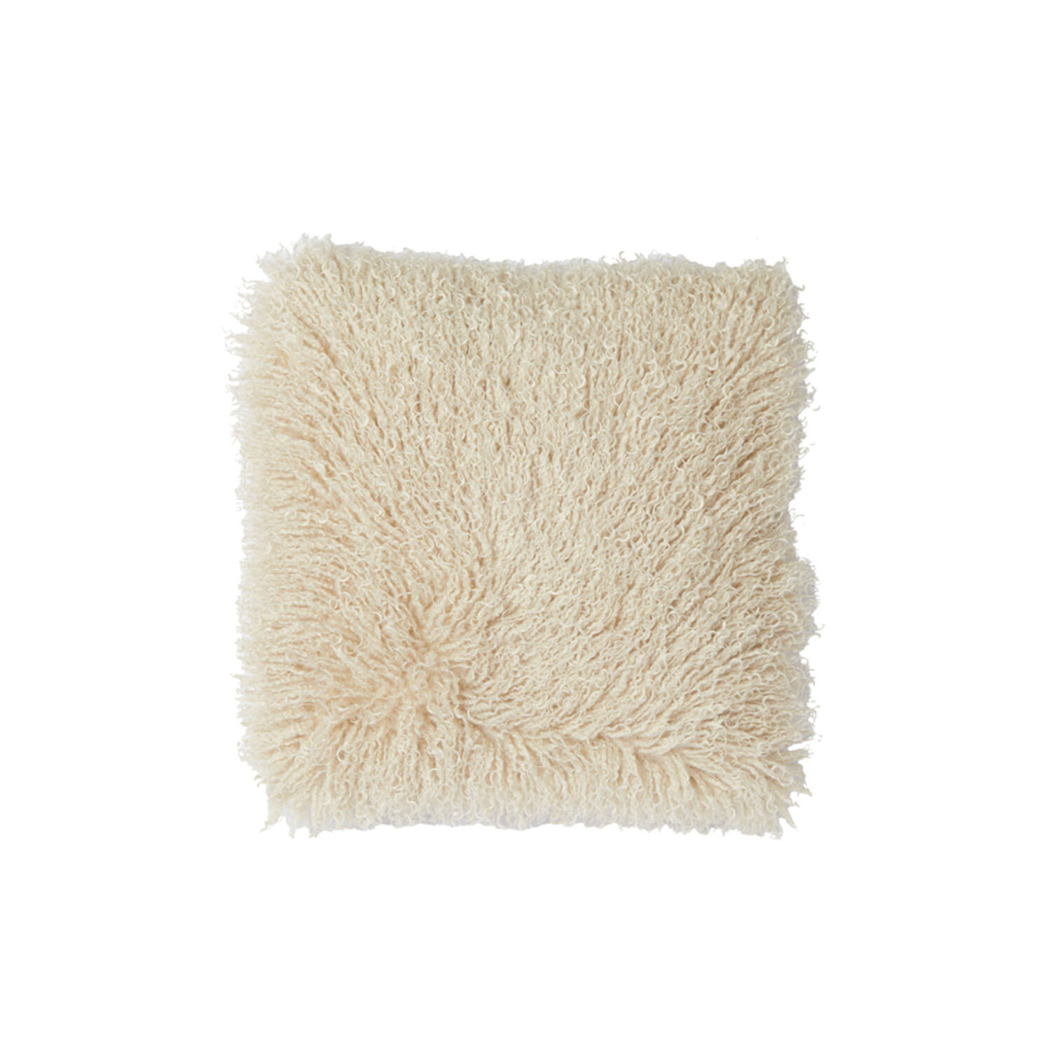 FLUFFYLY Kissen BEIGE 45/45cm