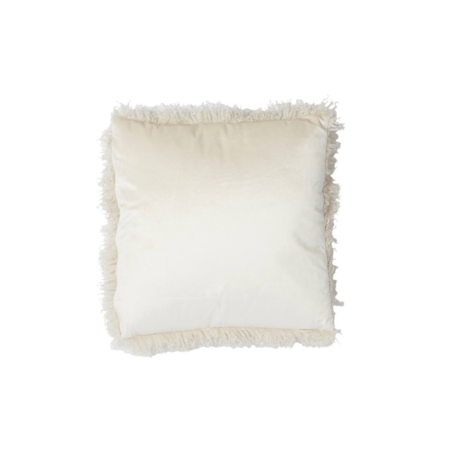 FLUFFYLY Kissen BEIGE 45/45cm