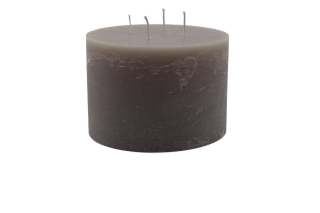 4- Docht Kerze Taupe