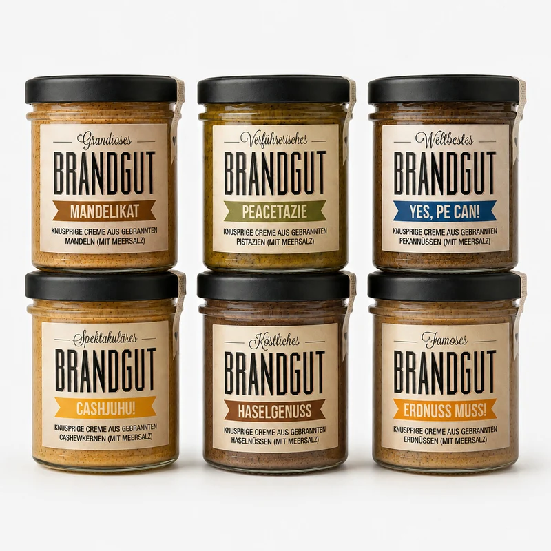Brandgut Creme | 3 leckere Sorten zur Auwahl....